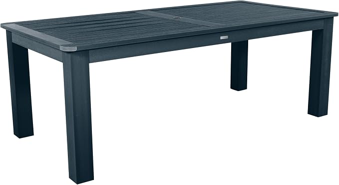Highwood Hamilton Adirondack 7pc Dining Set, 84" x 42", Dining Height, Federal Blue