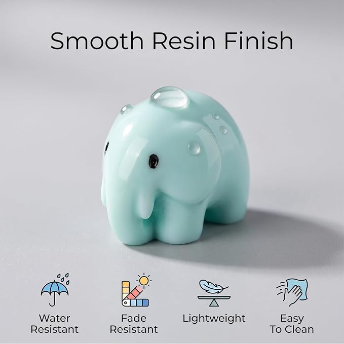 Zerobe Miniature Resin Animal Sets, Tiny Figurine Collection, 30 PCS | 30 pcs miniature resin animal figurines for desktop displays, moss terrariums, and micro landscape garden decor