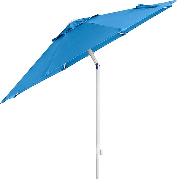Aqua Outdoors Patio Umbrella – Heavy Duty, Wind-Stable, Adjustable Tilt & Height – Sun Shade for Pool, Deck, Backyard – Rust-Free Frame – Easy Assembly