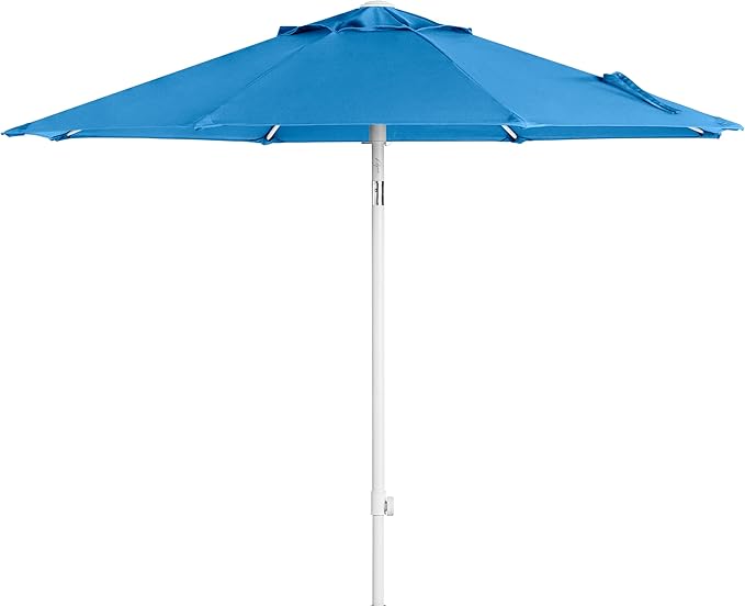 Aqua Outdoors Patio Umbrella – Heavy Duty, Wind-Stable, Adjustable Tilt & Height – Sun Shade for Pool, Deck, Backyard – Rust-Free Frame – Easy Assembly