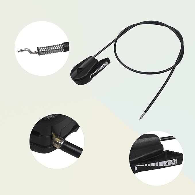 17850-VG3-D01 Mower Throttle Lever Cable for HRR216, HRS216, HRT216, HRZ216