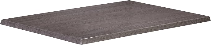 Holland Bar Stool Co. 30" x 48" Charcoal, Indoor/Outdoor All-Season EnduroTop Table Top