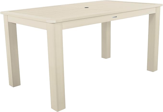 highwood Lehigh and Weatherly Rectangular Counter Height Dining Table, 42 x 72, Whitewash