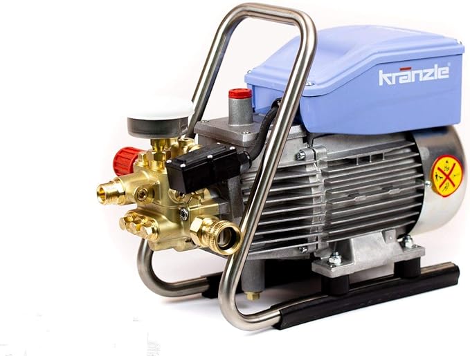 The Clean Garage Kranzle K1622 TS Pressure Washer Complete Kit - KobraJet 50' Hose, MTM SGS28 Gun PF22 Foam Cannon and Quick Connects
