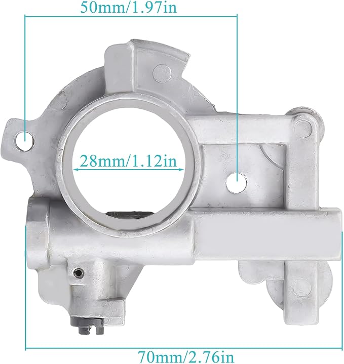 Oil Pump Worm Gear for Stihl MS651 MS661 MS661C Chainsaw Parts with Spark Plug Replace 1144 640 3200 1144 640 7101