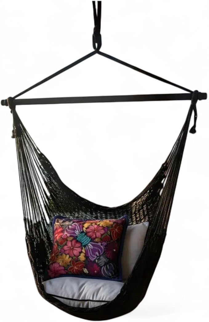 Sitting Hammock (Black, Cotton)