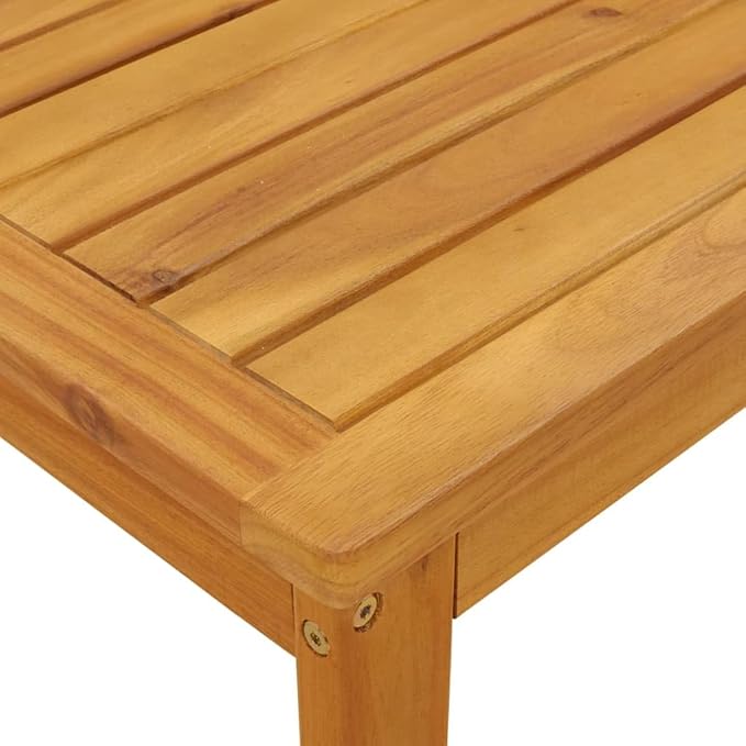 vidaXL Patio Pallet Sofa Set - 4 Piece Outdoor Conversation Set, Solid Acacia Wood, Brown, Modular Design for Garden, Patio, Terrace