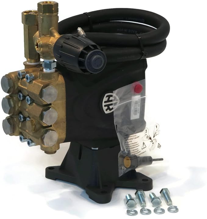 The ROP Shop | OEM | 4000 psi AR Power Pressure Washer Pump & VRT3 Unloader - Replaces RSV 4G40 EZ