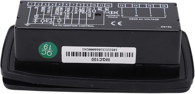 MGC100 Generator Set Controller – Auto Start Stop Genset Controller for Small Gasoline Generator Sets