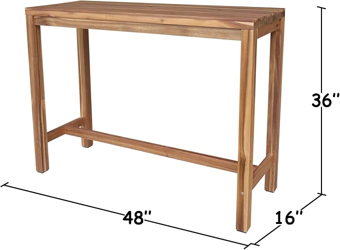 Outdoor Counter Height Dining Table