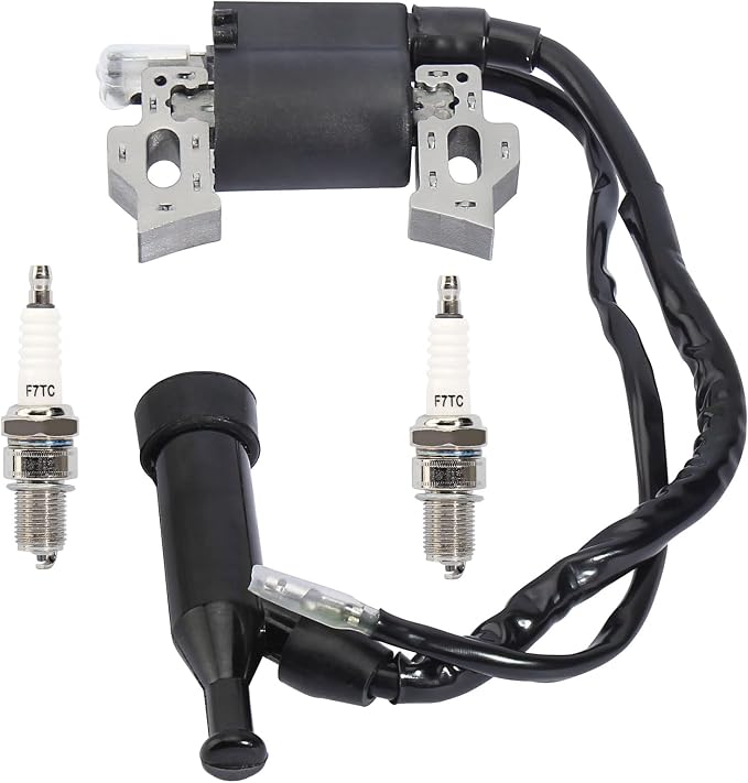 Ignition Coil Compatible with Champion Power 196cc 6.5HP 3500/4000 Watts Gasoline Generator 3500W 4000W 40008 40026 46514 46515 46516 46517 46535 46539 46540 46551 46553 46554 46555 46558