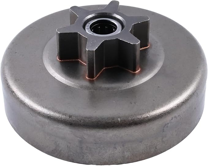 3/8 Sprocket Clutch Drum Compatible with Poulan PP4216, PP4218, P3314 Chainsaw Replaces 501628301, 530057905, Fits 10mm shaft, Compatible with Husqvarn and McCulloch 842 838 742