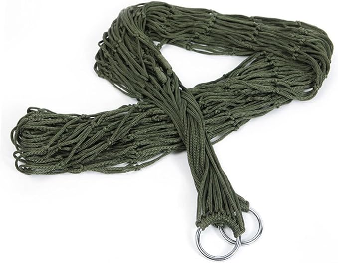 Levemolo Camping Hammock Portable Nylon Outdoor Hammock Garden Patio Sleep Camping Strong Rope