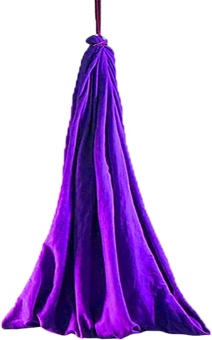 Sensory Swing for Kids with Autism ADHD and Aspergers, Indoor & Outdoor Adjustable Therapy Swing Hammock Has A Calming Effect On Children (Color : Purple, Size : 100x280cm/39x110in)