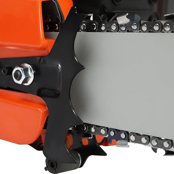 24inch Gas Chain Saw, 5.23HP 71.8CC 2-Stroke Gasoline Powered Chainsaw, Air Cooled Top Handle Gas Chainsaw Pull Start Petrol Chain Saw with Air Purification System for Wood Cutting, Trees