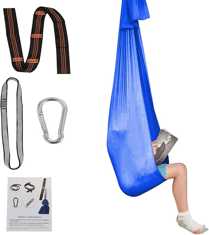 Shakven Extra Sturdy Sensory Swing for Kids | Super Cuddle Indoor Swing,Ther apy Swing Hammock for Child & Adult with Au tism, ADHD, Aspergers, Sensory Integration