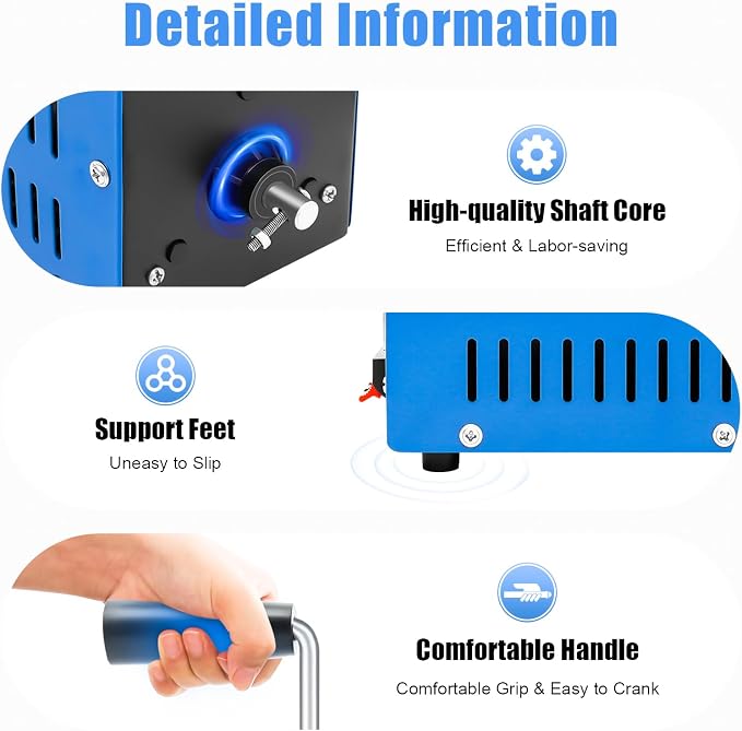 Power Generator TBVECHI Hand Crank Generator Portable Dynamo Charger Emergency Hand Crank USB Emergency Power Generator 20W 2000rmp/Min