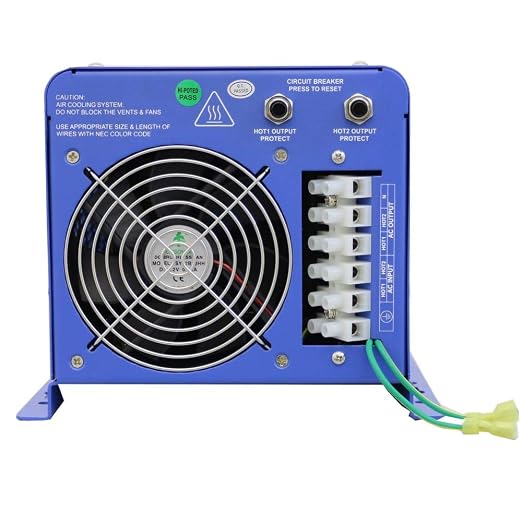 AIMS 4000W 12V Pure Sine Inverter Kit w/Remote