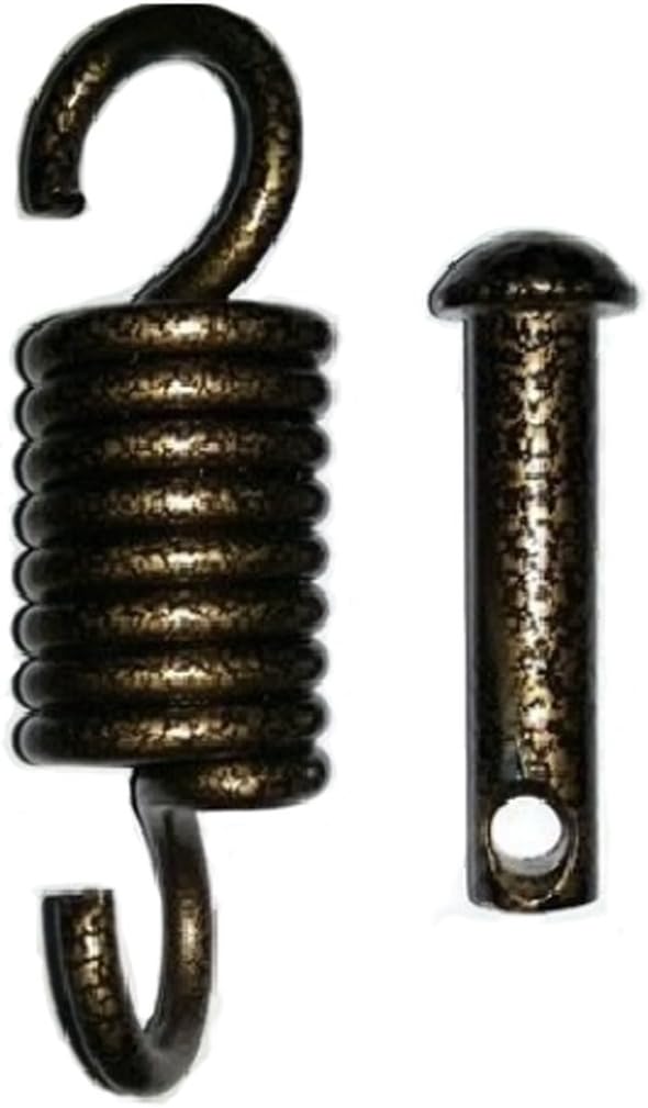 Hammock Chair Ultimate Hanging Kit-500 LB Capacity Hammock Spring and Plug for Hanging Basket Chairs Hammock and Porch Swings
