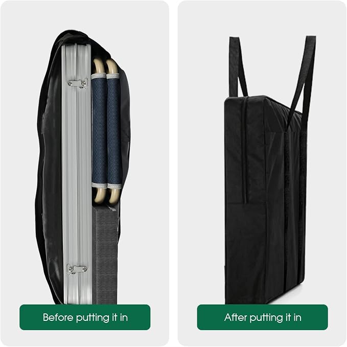 Folding Table Storage Bag, Portable Carry Bag for 6FT Folding Picnic/Camp Tables, Waterproof Folding Tailgate Table Bags - 36" D x 5" W x 30" H