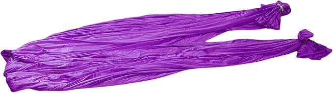 Keenso Aerial Hammock Set, Soft Elastic Polyester Swing for Fitness and Meditation, 400x280cm for Home or Studio Use
