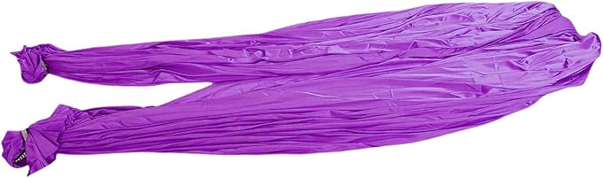 Keenso Aerial Hammock Set, Soft Elastic Polyester Swing for Fitness and Meditation, 400x280cm for Home or Studio Use