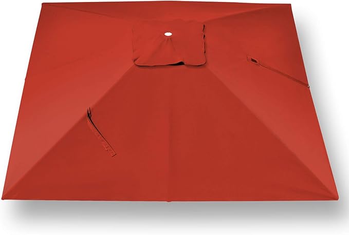 BenefitUSA Outdoor Canopy Top Cover Only Replacement Canopy for 10'x10' ROME Cantilever Patio Umbrella (Canopy Only)