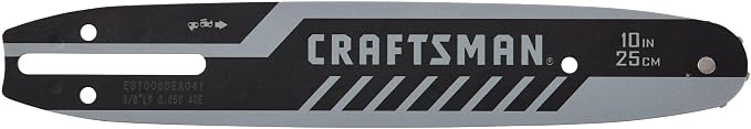 CRAFTSMAN 10In Chainsaw Replacement Bar (CMZCSB10)