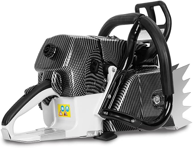 Holzfforma 92CC G660 PRO Gasoline Chain Saw Power Head with 28 Inch 3/8" .063" 92DL Guide Bar and Saw Chain Wrap Around Handle Bar Stronger Sprocket Cover
