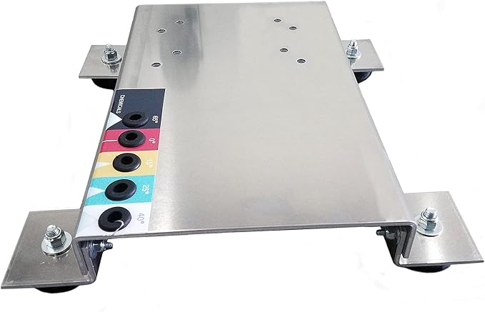 Ultimate Washer Pressure Washer Skid Plate Frame with Rubber Feet (Aluminum)