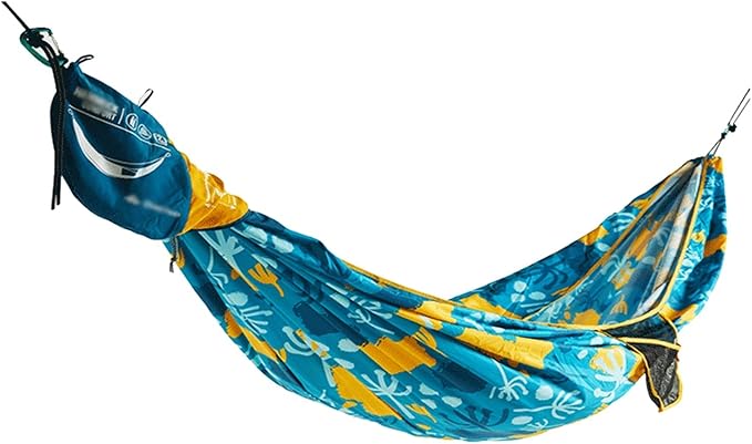 Camping Hammock, Outdoor Hammock Portable Large Hammock for Patio Yard Garden Multiples with Carrying Bag, Load Capacity Up to 200 Kg(A)