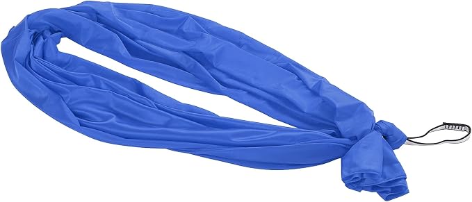 Stretch Hammock, Portable Nylon Hammock, Camping Gear Hammock, Nylon Camping Hammock Chair for Outdoor, Indoor (Blue)
