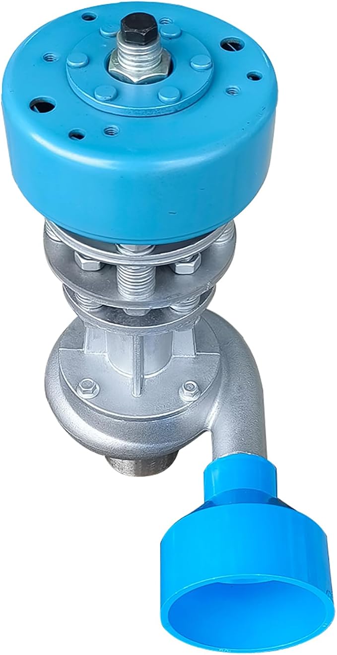 1000W Micro Hydroelectric Generator 220V Single Pipe AC Hydro Generator Water Turbine Generator with Ballast and 75mm PVC Inlet Fitting, for Outdoor Camping, Lighting, Charging,1kw,220V