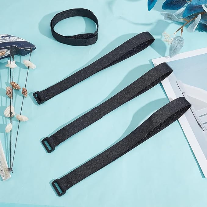 24 Pack Reusable Patio Umbrella Straps, Adjustable Securing Straps for Parasol, Multipurpose Fastening Straps for Patio Umbrella Accessories, Outdoor Furniture and Gear