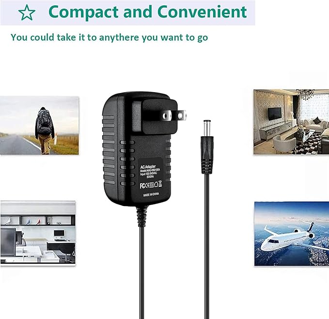 Guy-Tech 12V-13.5V AC/DC Adapter Compatible with Black & Decker 371415-11 371415-04 371415-08 90517269 CST1000 CST2000 B&D CDLS 37151511 Hog Cordless Grass Trimmer 5140045-42 Charger (Barrel)