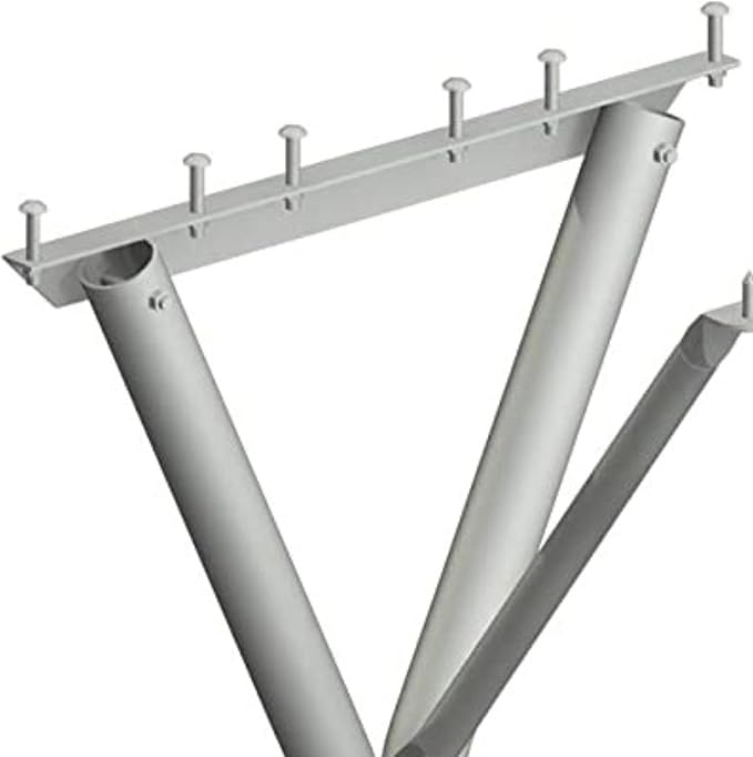 Pilot Rock 2 Pack 6' or 8' Outdoor Steel Non Tip Picnic Table Leg Kits (Frames Only)