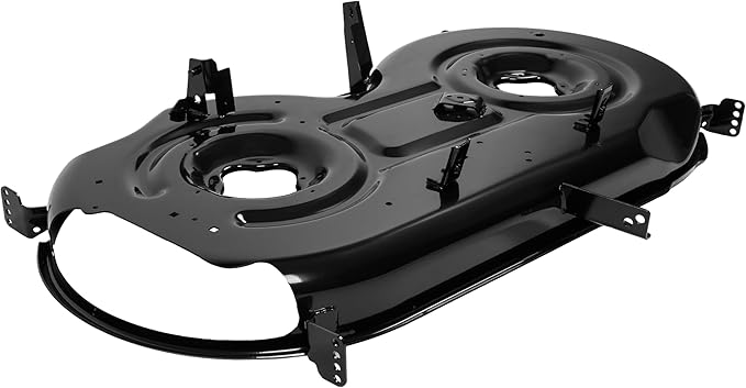 ALMULOO Lawn Mower Deck Compatible with Cub Cadet XT1-LT46 XT2-LX46 XT2-LX46 Fab Models Replacement for 983-05078-0637 983-05078A-0637 Powder Coated Steel