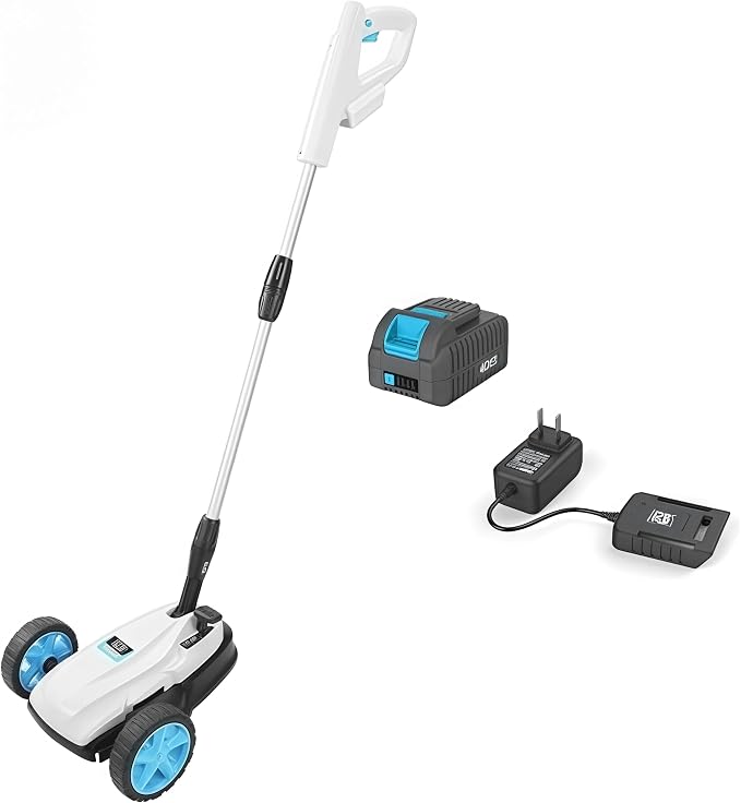 RB 40V 9" Cordless Lawn Mower with Charger & 2Ah Battery × 2