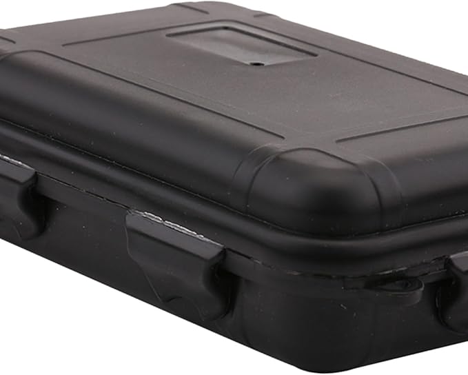 Dry Box, Container Storage Containers Shockproof Plastic Survival Container Carry Box Camping Sealed Dry Box for Fishing Camping Hiking (Large Size)
