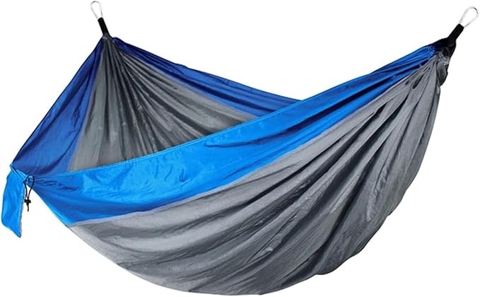 Hangmat Camping Parachute Hammock for Outdoor Hiking Travel Backpacking 210D Nylon Taffeta Hammock Swing Buiten Hammock(E,270x140 cm)