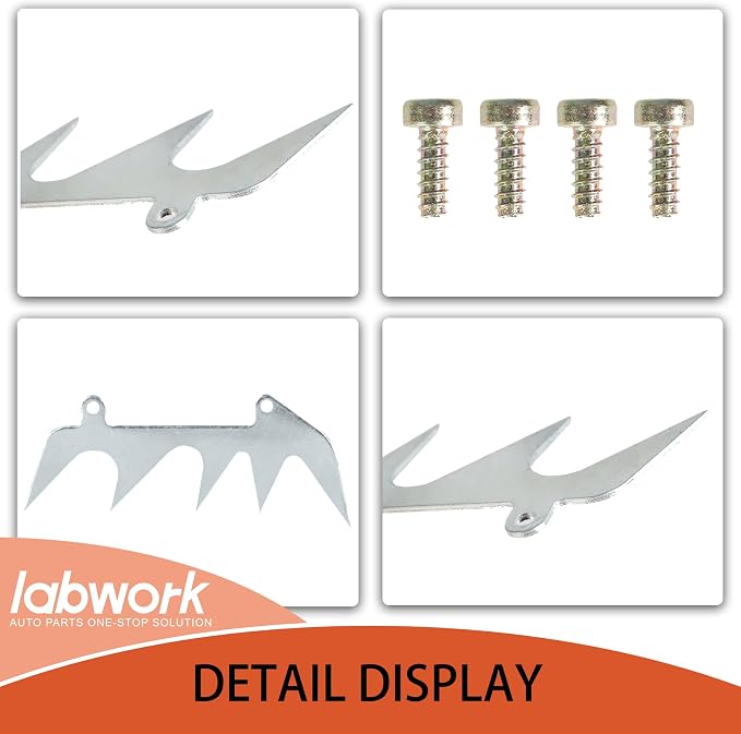 labwork 2x Large Dog Spike Bumper Replacement for Stihl 017 018 MS170 MS250 MS200 MS192T Chainsaws