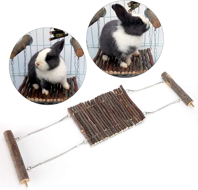 flexman Pet Summer Hammock, Small Animal Hanging Swing, Standing Resting Tools for Chinchillas, Squirrels, Rabbits, Honeybags, Guinea Pigs
