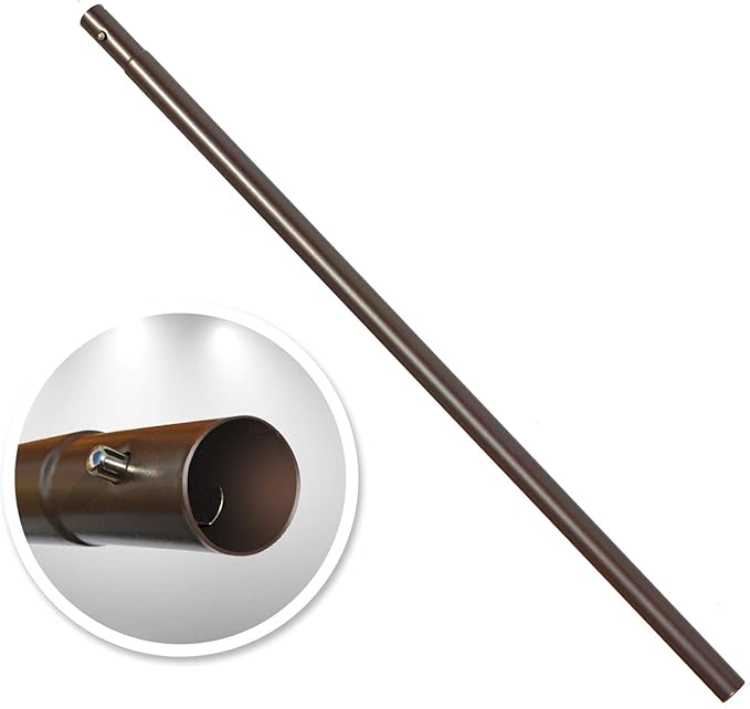BenefitUSA 1.5" Diameter Patio Umbrella Replacement Lower Pole with Bullet Buckle(45.6''x 1.5''(Dia))
