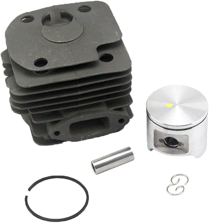 Farmertec 48MM Cylinder Piston Kit Compatible with Husqvarna 362 365 371 372 Jonsered 2165 Chainsaw Round Inlet 503 93 90 71