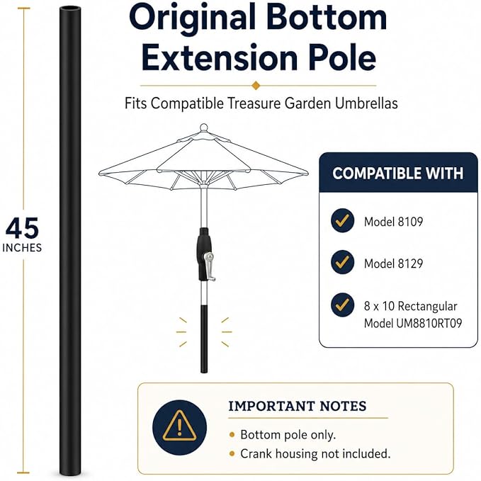 Treasure Garden Bottom Pole