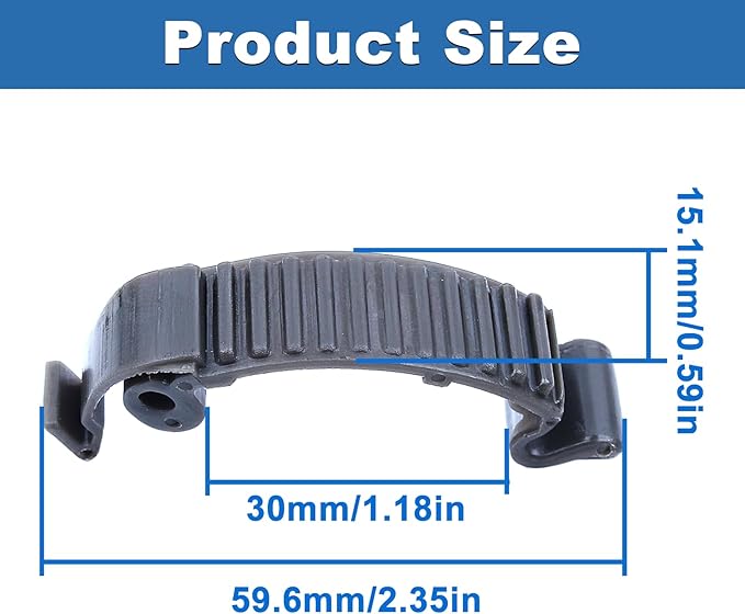 503894701 Top Cover Buckle Clip For Husqvarna 359 435 435E 440E 445 450 450E 570 575 576 Chainsaw
