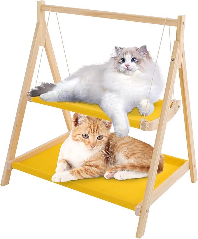 Cat Hammock, pet Supplies/Cat and Dog Supplies/Pet Litter - Yellow