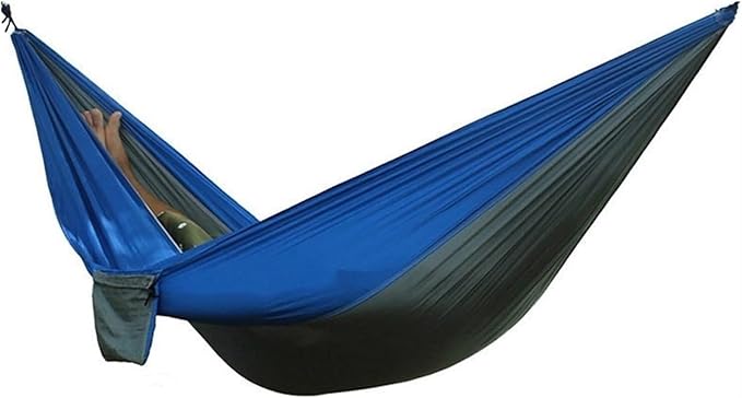 Hangmat Double Hammock 102x55 Inch Two Person Hammocks with 210T Nylon Parachute Portable Lightweight Hammock Buiten Hammock(Large)