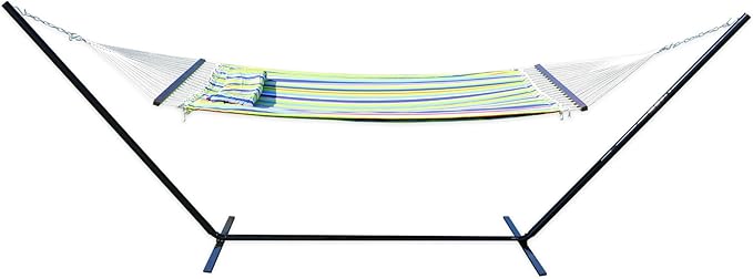 Stansport Outdoor Camping Hammock with Pillow and Stand