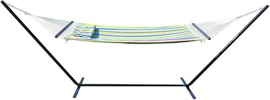 Stansport Outdoor Camping Hammock with Pillow and Stand